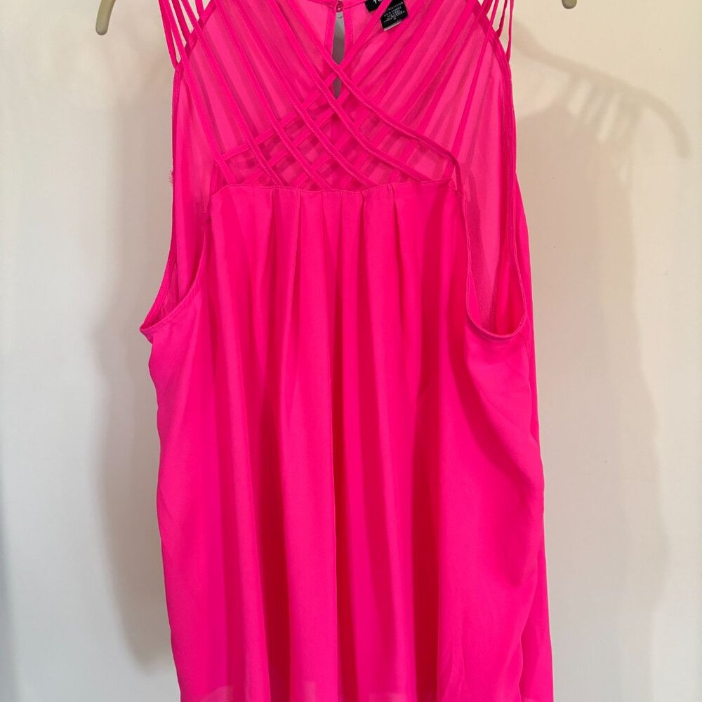Torrid Womens Hot Pink Strappy Tank Top Torrid Size 2 2X - Picture 10 of 10